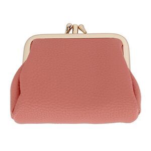 Julia Buxton Women's Vegan Leather Triple Frame Coin Purse Wallet